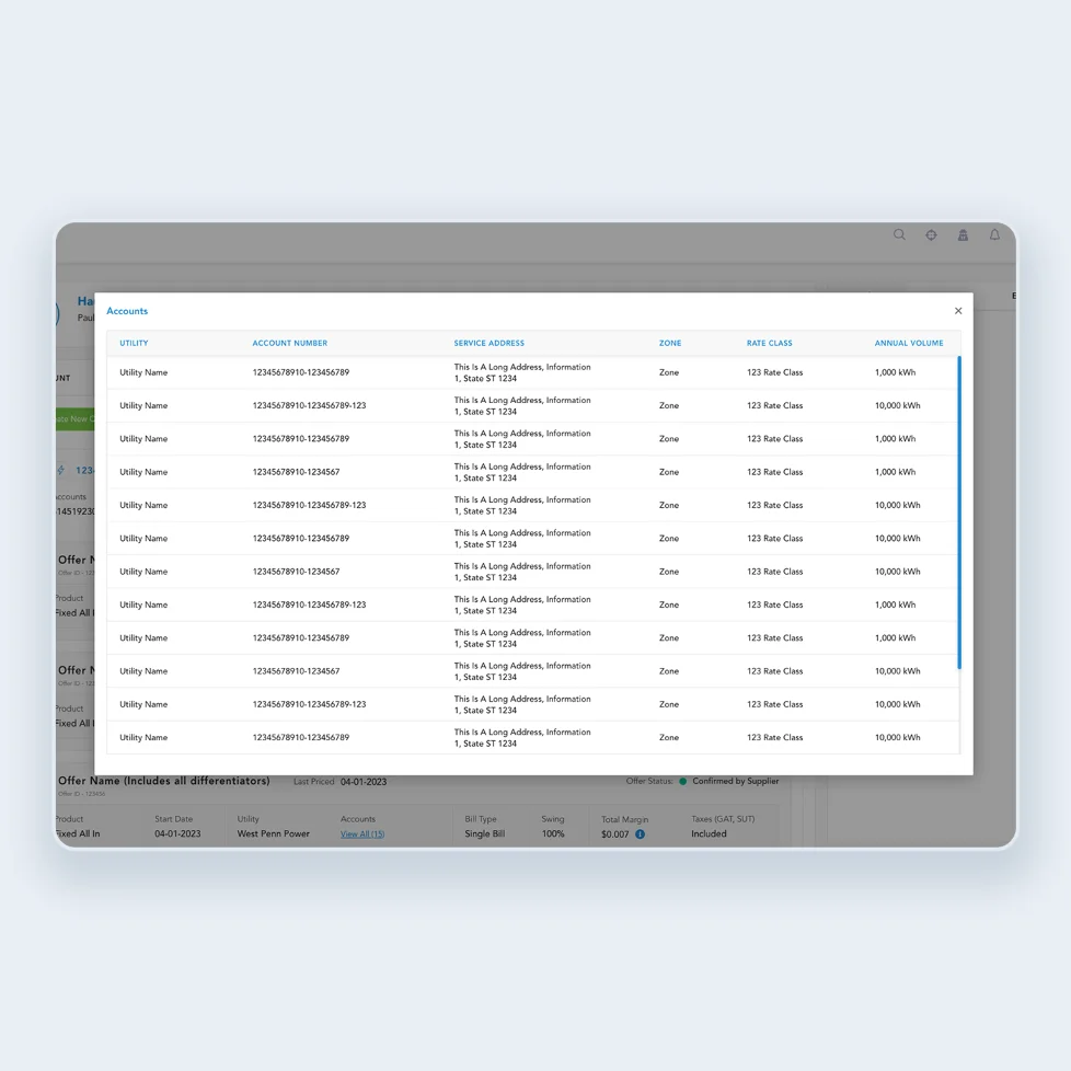 Broker Online Exchange — Accounts